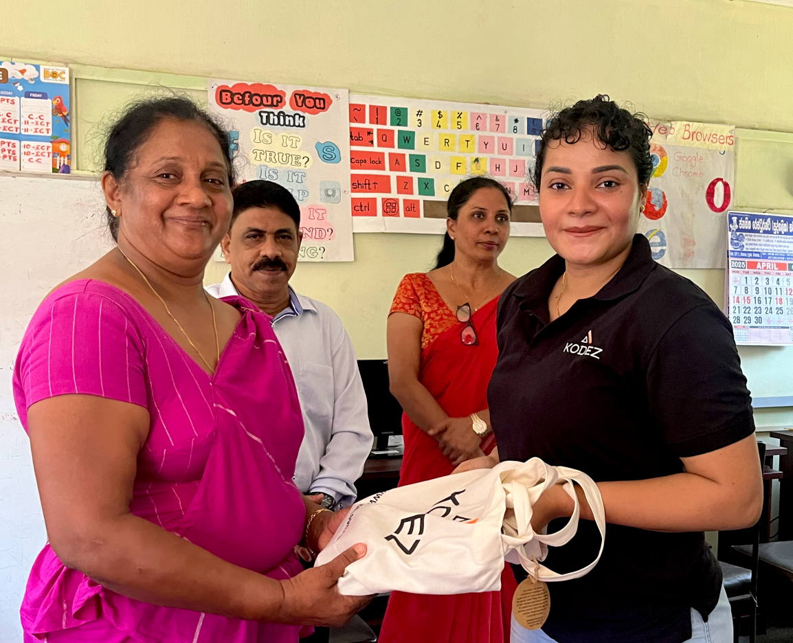 Kodez team supporting community initiative